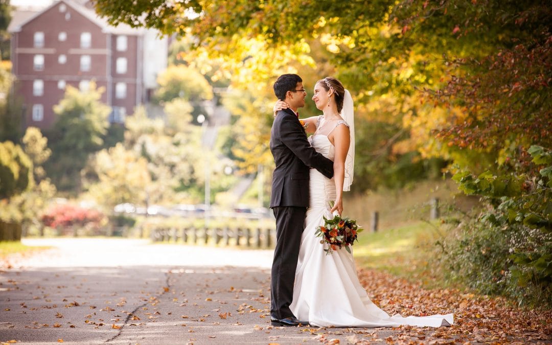 An Autumn Church Wedding in Granville, Ohio – Athena & Kenny
