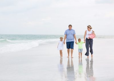 Sarasota Family Session – Moody Skies at the Beach